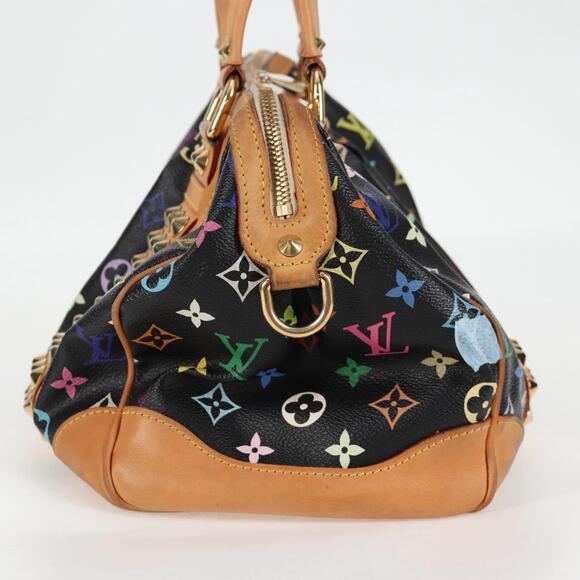 LOUIS VUITTON Monogram Multicolor Courtney MM Bag Black M45642 - Picture 4 of 16